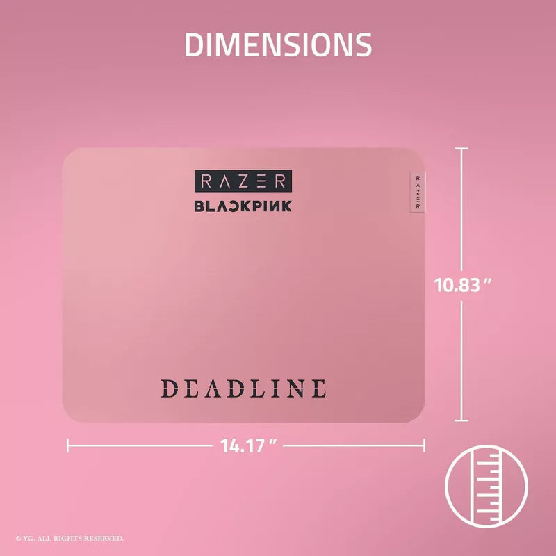 Razer x BLACKPINK Edition Gaming Mouse + Keyboard + Mouse Pad