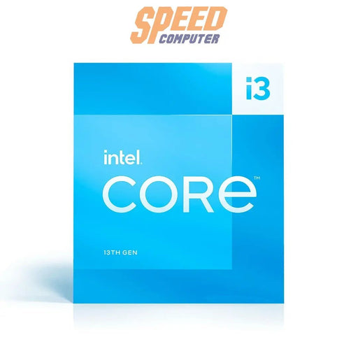 ซีพียู INTEL CORE i3 - 13100 3.4 GHz 4C/8T LGA1700 BX8071513100 - SpeedCom