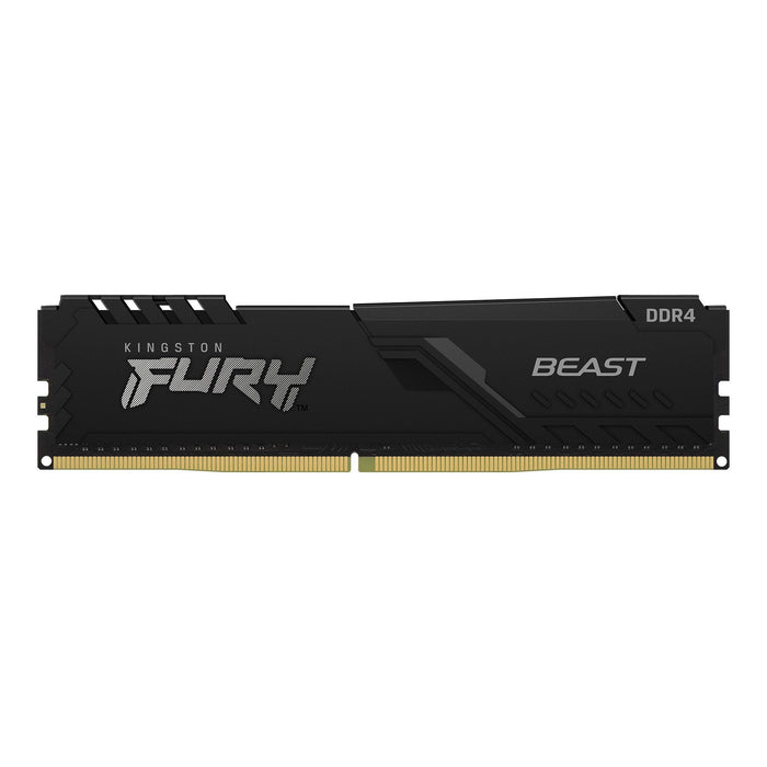 หน่วยความจำ แรม พีซี Kingston FURY BEAST 16GB(16GBX1) DDR4 BUS3200MHz KF432C16BB/16 สีดำ - SpeedCom