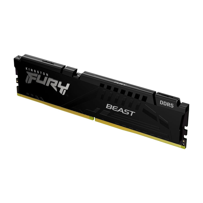 หน่วยความจำ แรม พีซี Kingston FURY BEAST 16GB(16GBX1) DDR5 BUS5200MHz KF552C40BB-16 สีดำ - SpeedCom