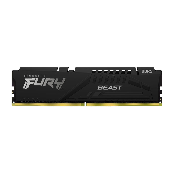 หน่วยความจำ แรม พีซี Kingston FURY BEAST 16GB(16GBX1) DDR5 BUS5200MHz KF552C40BB-16 สีดำ - SpeedCom