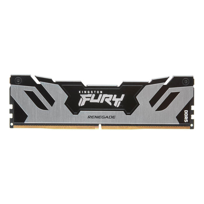 หน่วยความจำ แรม พีซี Kingston FURY RENEGADE 48GB(48GBX1) DDR5 BUS6000MHz KF560C32RS-48 สีเงิน - SpeedCom