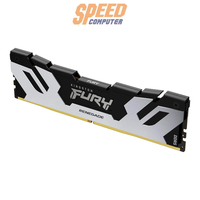 หน่วยความจำ แรม พีซี Kingston FURY RENEGADE 48GB(48GBX1) DDR5 BUS6000MHz KF560C32RS - 48 สีเงิน - SpeedCom