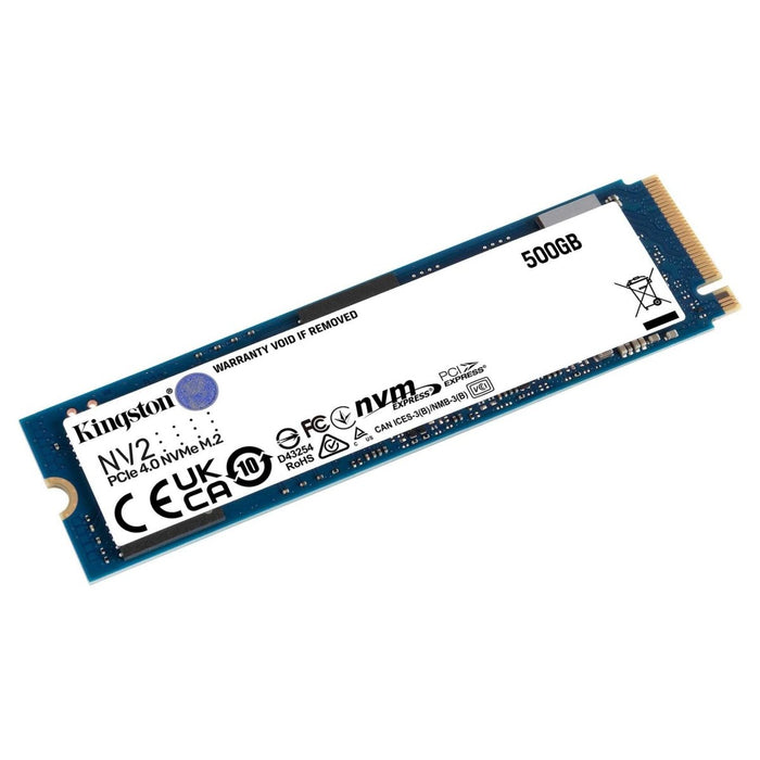 เอสเอสดี Kingston NV2 500GB PCIe 4x4/NVMe M.2 2280 SNV2S/500G - SpeedCom