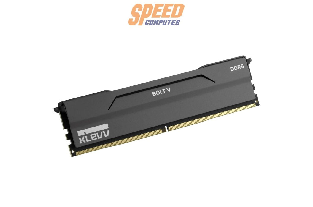 หน่วยความจำ แรม พีซี KLEVV BOLT V 32GB (16GBX2) DDR5 6000MHz KD5AGU880 - 60A300H สีดำ - SpeedCom