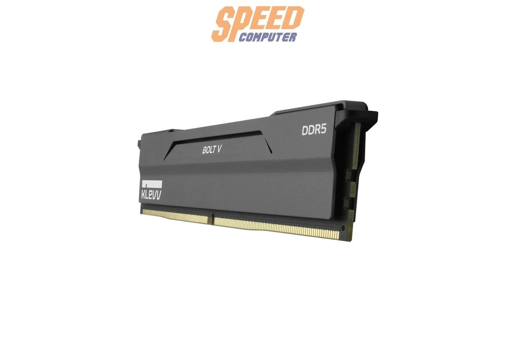 หน่วยความจำ แรม พีซี KLEVV BOLT V 32GB (16GBX2) DDR5 6000MHz KD5AGU880 - 60A300H สีดำ - SpeedCom