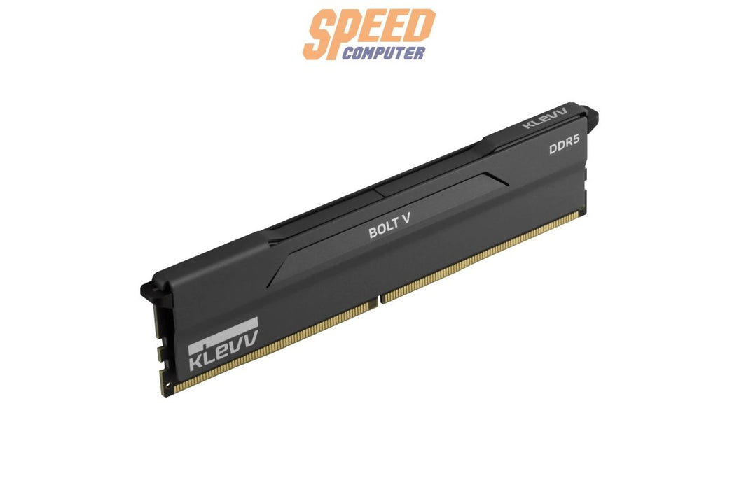 หน่วยความจำ แรม พีซี KLEVV BOLT V 32GB (16GBX2) DDR5 6000MHz KD5AGU880 - 60A300H สีดำ - SpeedCom