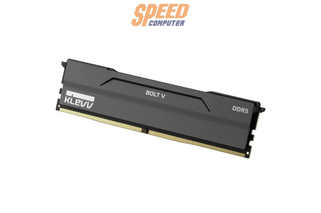 หน่วยความจำ แรม พีซี KLEVV BOLT V 32GB (16GBX2) DDR5 6000MHz KD5AGU880 - 60A300H สีดำ - SpeedCom