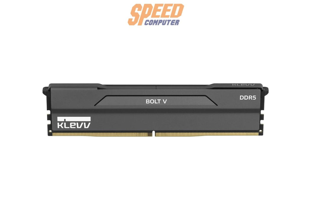 หน่วยความจำ แรม พีซี KLEVV BOLT V 32GB (16GBX2) DDR5 6000MHz KD5AGU880 - 60A300H สีดำ - SpeedCom