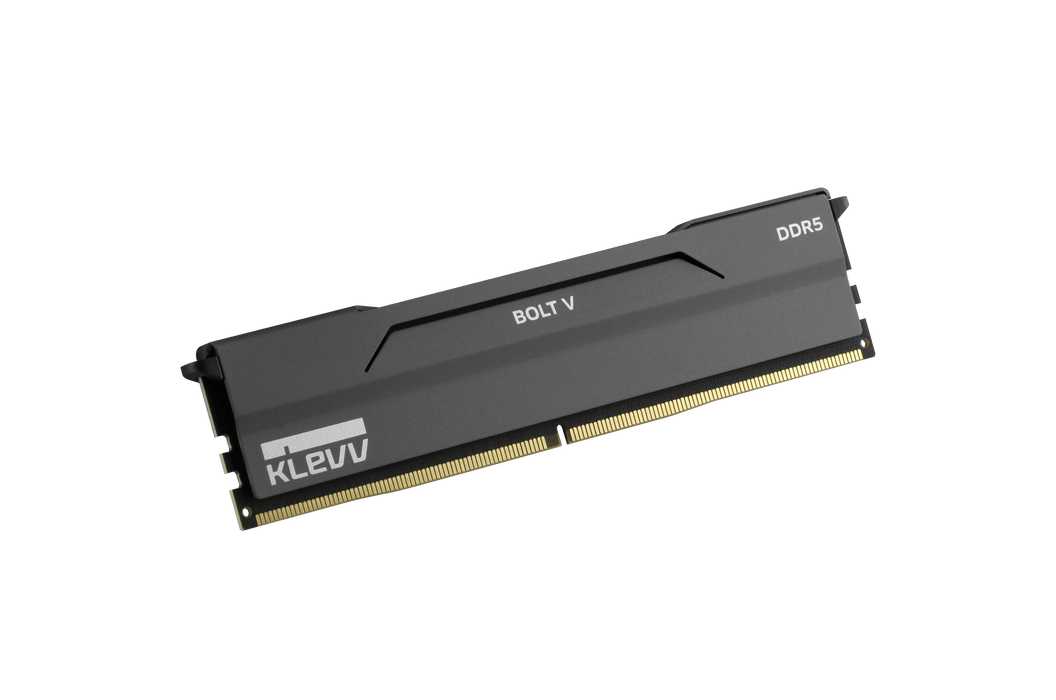 หน่วยความจำ แรม พีซี KLEVV BOLT V 32GB (16GBX2) DDR5 6000MHz KD5AGU880-60A300H สีดำ - SpeedCom