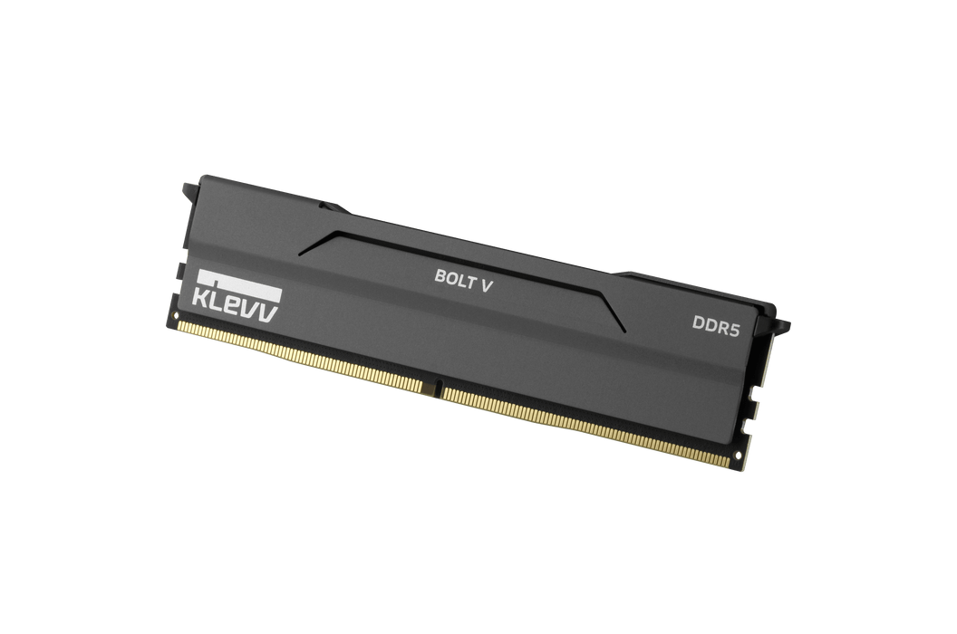 หน่วยความจำ แรม พีซี KLEVV BOLT V 32GB (16GBX2) DDR5 6000MHz KD5AGU880-60A300H สีดำ - SpeedCom