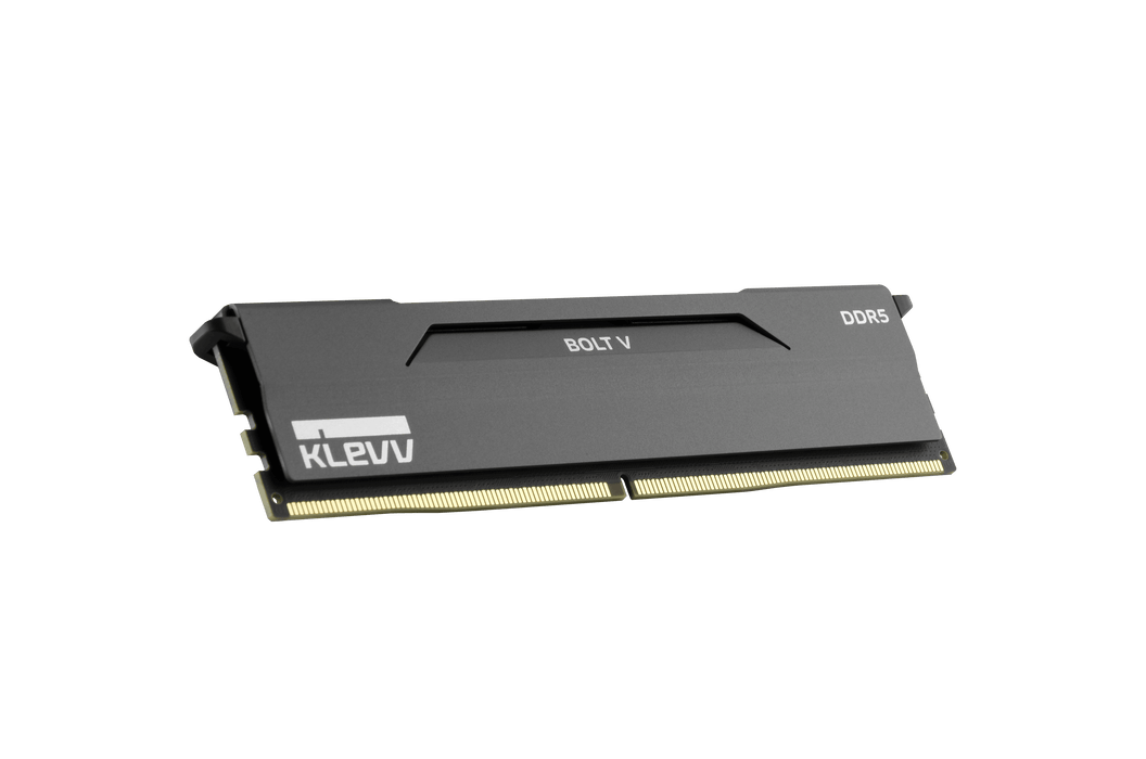 หน่วยความจำ แรม พีซี KLEVV BOLT V 32GB (16GBX2) DDR5 6000MHz KD5AGU880-60A300H สีดำ - SpeedCom