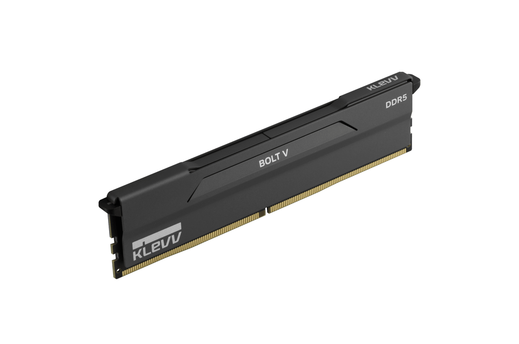 หน่วยความจำ แรม พีซี KLEVV BOLT V 32GB (16GBX2) DDR5 6000MHz KD5AGU880-60A300H สีดำ - SpeedCom