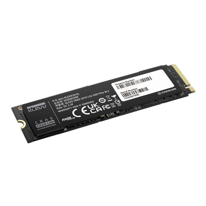 เอสเอสดี KLEVV CRAS C910 Lite 1TB PCIe 4x4/NVMe M.2 2280 K01TBM2SP0-C9LSpeedCom