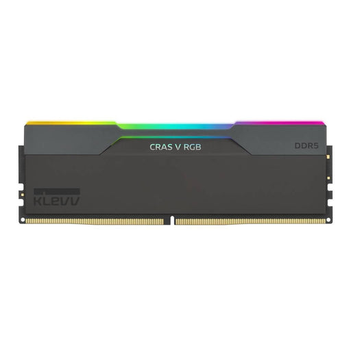 หน่วยความจำ แรม พีซี KLEVV CRAS V RGB 32GB (16GBX2) DDR5 6000MHz KD5AGUA80-60A300G สีดำ - SpeedCom