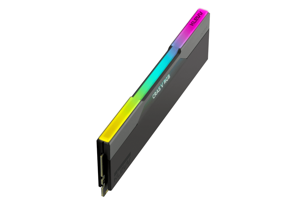 หน่วยความจำ แรม พีซี KLEVV CRAS V RGB 32GB (16GBX2) DDR5 6000MHz KD5AGUA80-60A300G สีดำ - SpeedCom