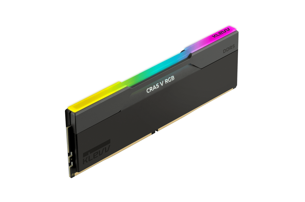 หน่วยความจำ แรม พีซี KLEVV CRAS V RGB 48GB (24GBX2) DDR5 6000MHz KD5KGUD80-60A300G สีดำ - SpeedCom