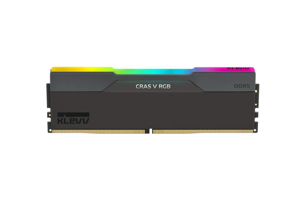 หน่วยความจำ แรม พีซี KLEVV CRAS V RGB 48GB (24GBX2) DDR5 6000MHz KD5KGUD80-60A300G สีดำ - SpeedCom