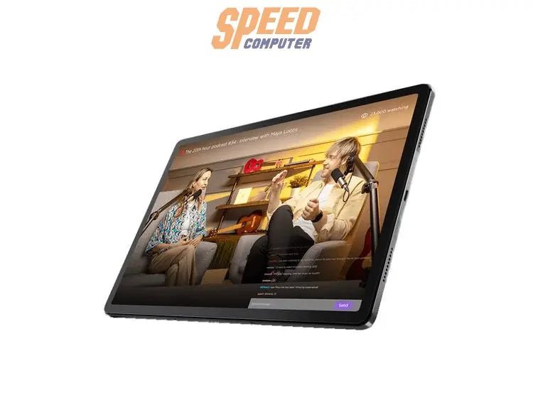 แท็บเล็ต Lenovo TAB P12 TB370FU ZACH0188TH MediaTek Dimensity 7050 สีเทา (Storm Grey) - SpeedCom