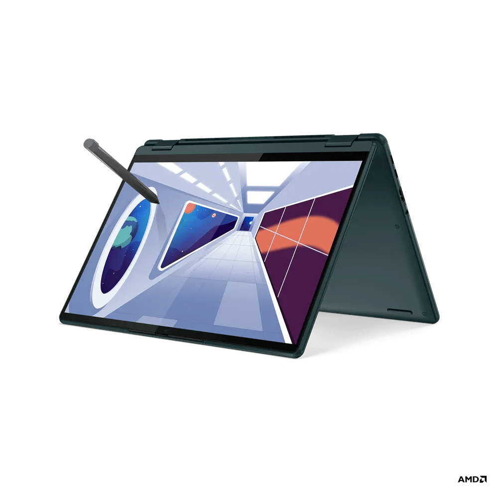 โน๊ตบุ๊ค Lenovo Yoga 6 13ABR8 83B2008YTA Ryzen 7 สีน้ำเงิน (Dark Teal) - SpeedCom