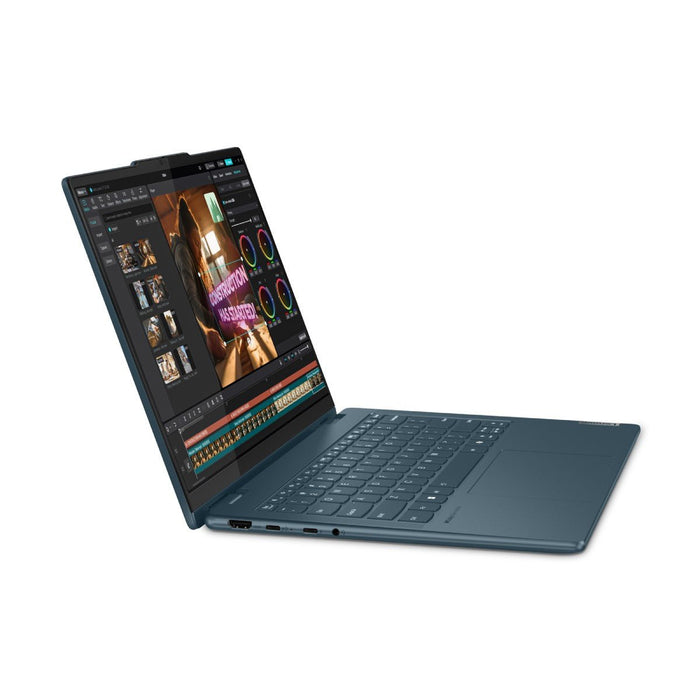 โน๊ตบุ๊ค Lenovo Yoga 7 14IML9 - 83DJ001MTA Ultra5 สีน้ำเงิน (Tidal Teal) - SpeedCom