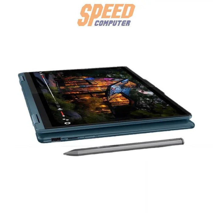 โน๊ตบุ๊ค Lenovo Yoga 7 14IML9 83DJ001NTA Ultra 7 สีน้ำเงิน (Tidal Teal) - SpeedCom