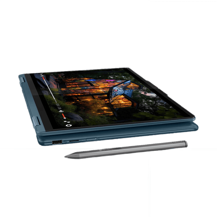 โน๊ตบุ๊ค Lenovo Yoga 7 14IML9 83DJ001NTA Ultra 7 สีน้ำเงิน (Tidal Teal) - SpeedCom