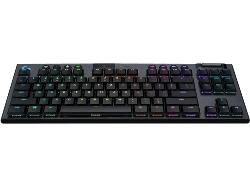 คีย์บอร์ดไร้สาย Logitech G913 TKL Tenkeyless LIGHTSPEED สีดำ - SpeedCom