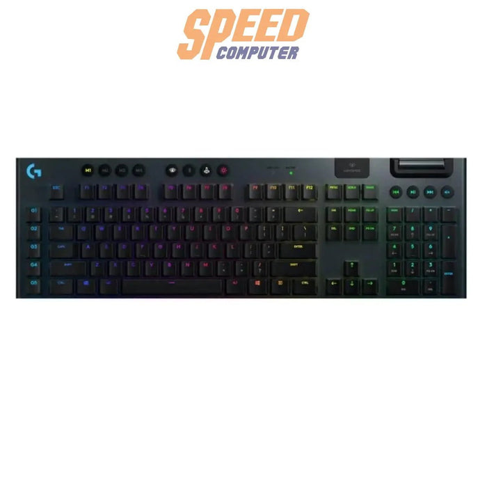 คีย์บอร์ด Logitech Gaming G913 Lightspeed สีดำ - SpeedCom