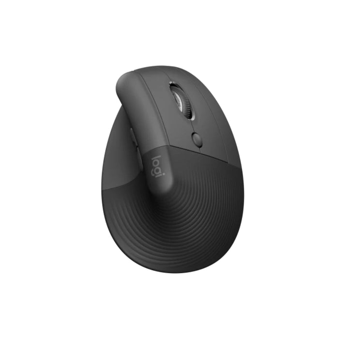 เมาส์ไร้สาย Logitech LIFT Vertical Ergonomic Mouse สีดำ - SpeedCom