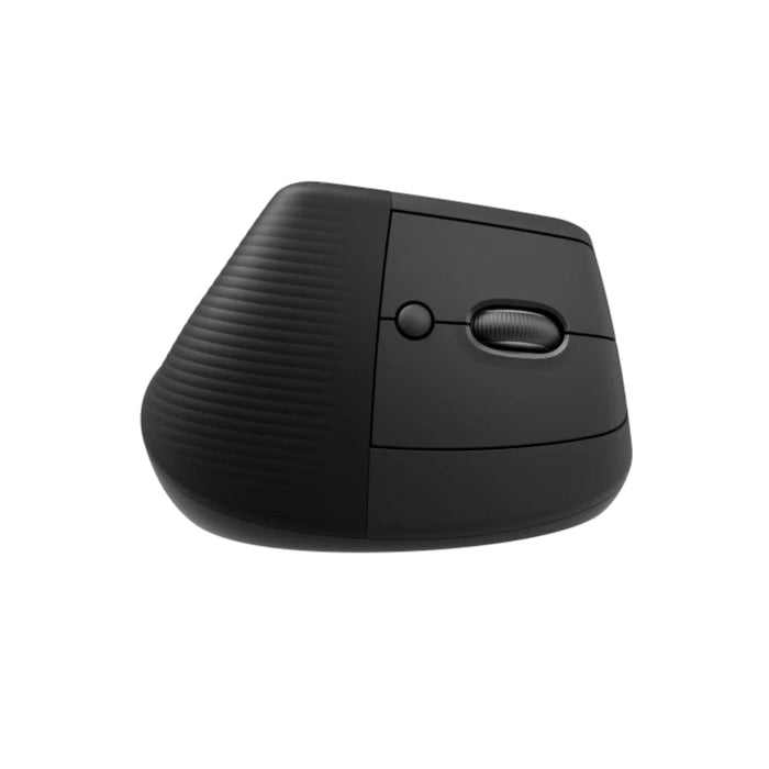 เมาส์ไร้สาย Logitech LIFT Vertical Ergonomic Mouse สีดำ - SpeedCom