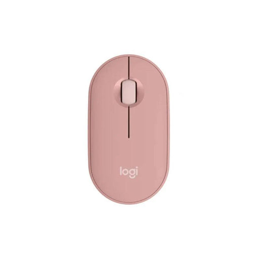 เมาส์ไร้สาย Logitech M350 สีชมพู - SpeedCom