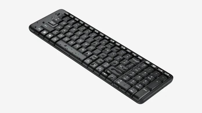 คีย์บอร์ดและเมาส์ไร้สาย Logitech MK220 สีดำ - SpeedCom