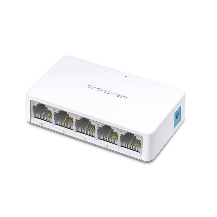 สวิตช์ฮับ Mercusys MS105 5 - Port 10/100 Mbps Desktop Switch สีขาว - SpeedCom