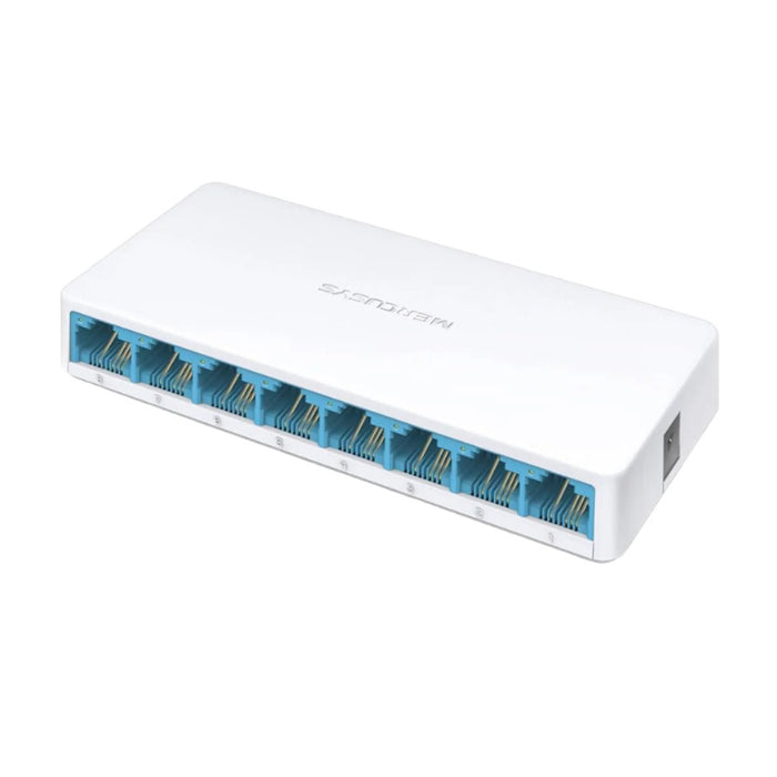 สวิตช์ฮับ Mercusys MS108 8 - Port 10/100 Mbps Desktop Switch สีขาว - SpeedCom