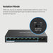 สวิตช์ฮับ Mercusys MS110P 10 - Port Desktop Switch with 8 - Port PoE+ สีดำ - SpeedCom