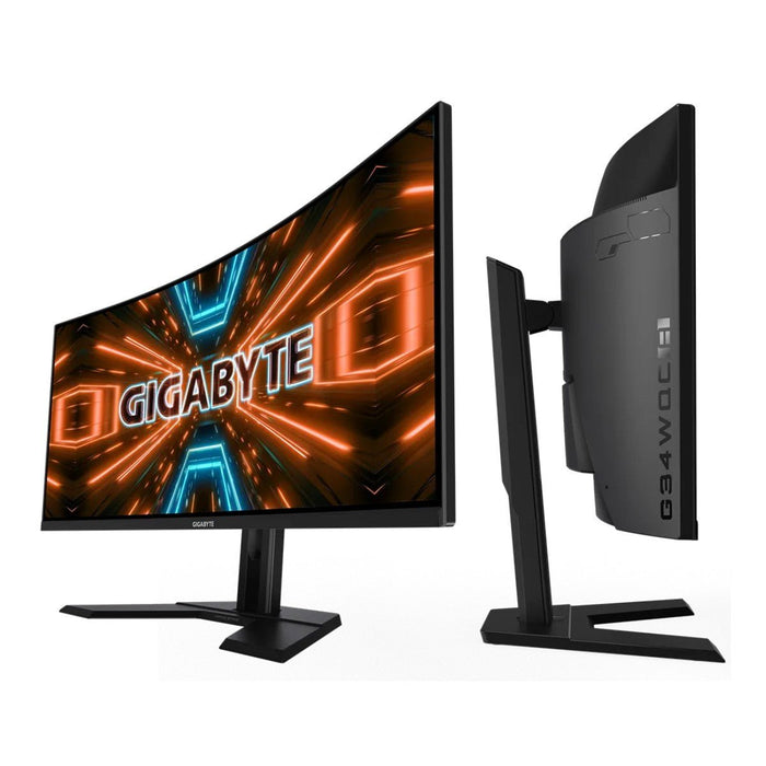 จอมอนิเตอร์ Monitor GIGABYTE - G34WQC - A 34.0" VA 144Hz สีดำ - SpeedCom