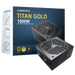 อุปกรณ์จ่ายไฟ MONTECH TITAN 1000W 80 PLUS GOLD ATX MT-TITAN-GOLD-1000 สีดำ - SpeedCom