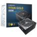 อุปกรณ์จ่ายไฟ MONTECH TITAN 850W 80 PLUS GOLD ATX MT-TITAN-GOLD-850 สีดำ - SpeedCom