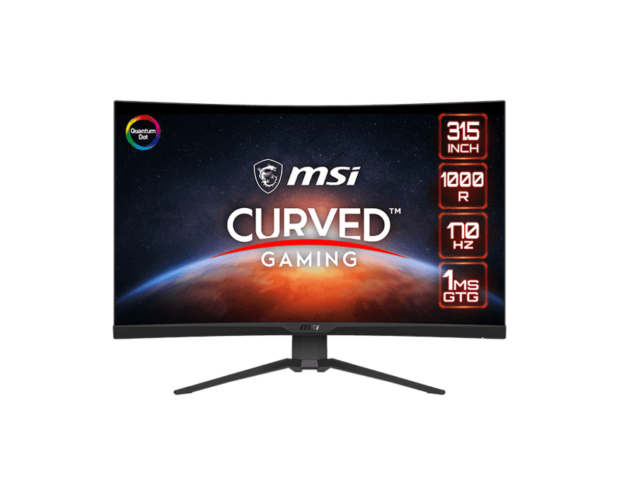 จอมอนิเตอร์ MSI 325CQRF QD 31.5" VA CURVED 2K สีดำ - SpeedCom