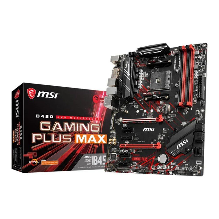 เมนบอร์ด MSI B450 GAMING PLUS MAX AM4SpeedCom