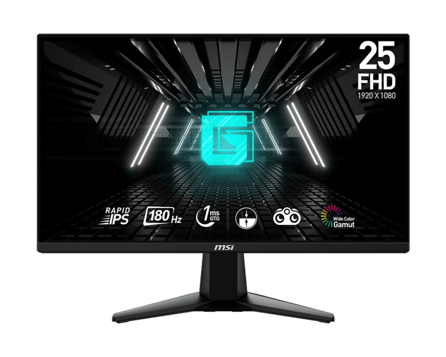 จอมอนิเตอร์ MSI G255F 24.5" IPS 180Hz สีดำ - SpeedCom