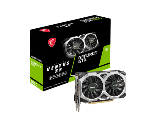 การ์ดจอ MSI GeForce GTX 1650 D6 VENTUS XS OCV2 4GB GDDR6 - SpeedCom