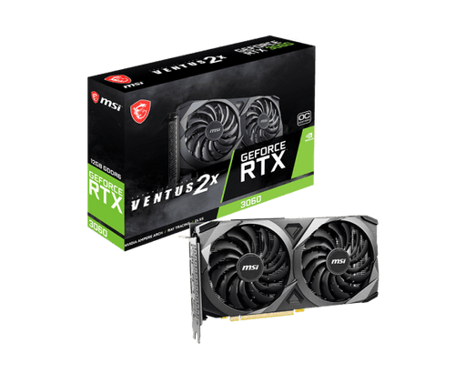 การ์ดจอ MSI GeForce RTX 3060 VENTUS 2X OC 12GB GDDR6 - SpeedCom