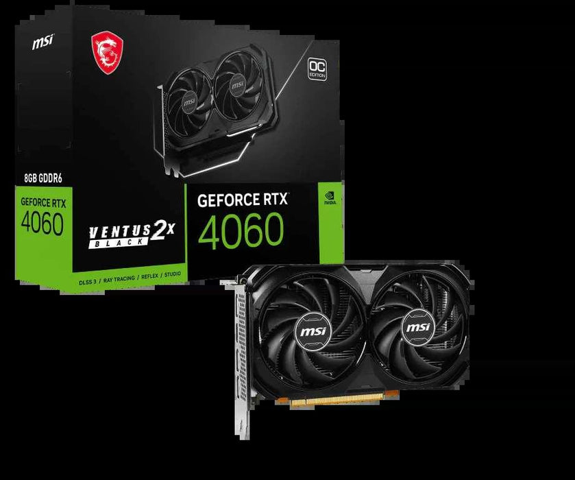 การ์ดจอ MSI GeForce RTX 4060 VENTUS 2X 8GB OC GDDR6 - SpeedCom