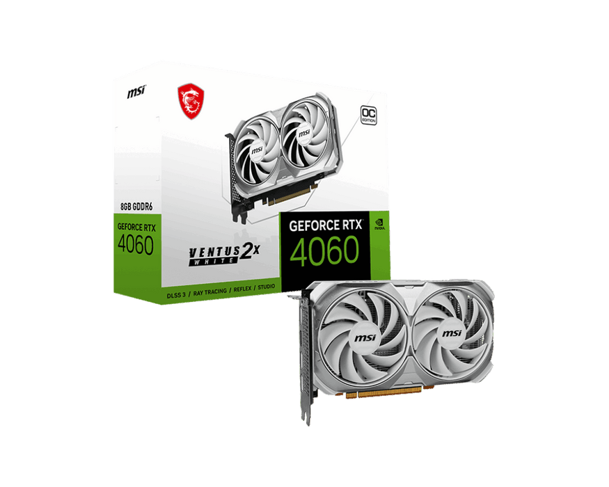 การ์ดจอ MSI GeForce RTX 4060 VENTUS 2X 8GB OC GDDR6 - SpeedCom