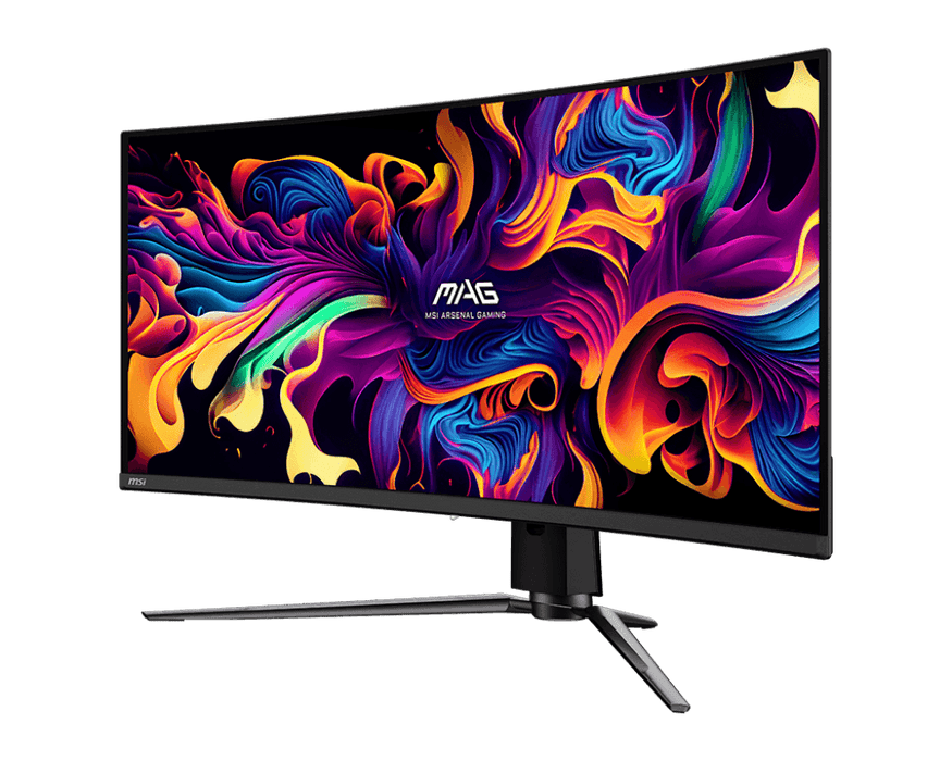 จอมอนิเตอร์ MSI MAG 341CQP QD OLED 34.0" QD OLED CURVED 2K 175Hz สีดำ - SpeedCom