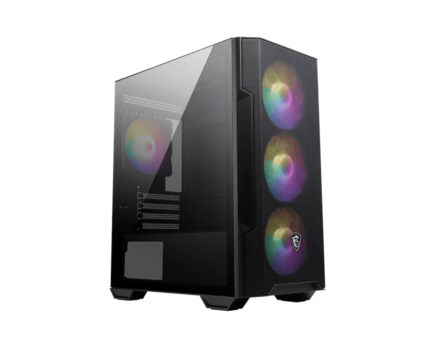 เคส MSI MAG FORGE M100R Micro Tower Micro ATX สีดำ - SpeedCom