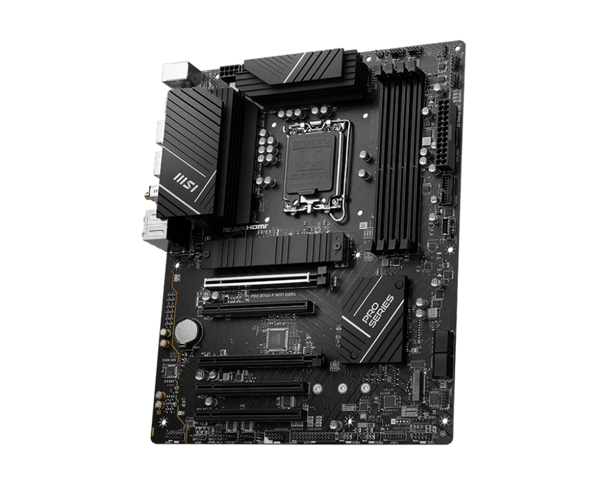 เมนบอร์ด MSI PRO B760-P WIFI DDR4 LGA1700 ATX - SpeedCom