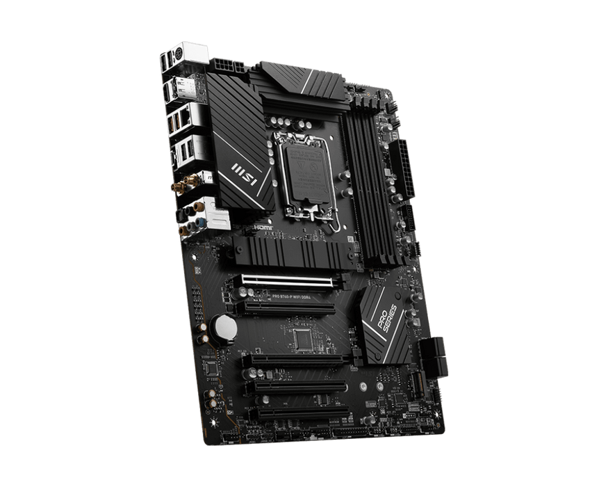 เมนบอร์ด MSI PRO B760-P WIFI DDR4 LGA1700 ATX - SpeedCom